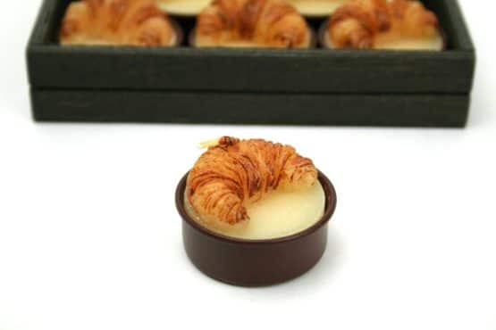 Motiv-Teelicht Croissant - deko-teelichter, kerzen